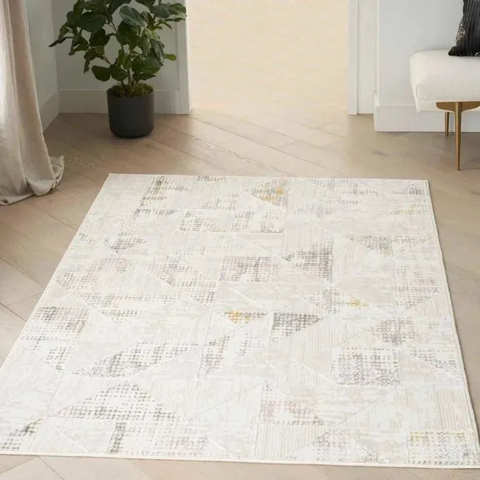 Glitz GLZ04 Ivory/Multi Rug