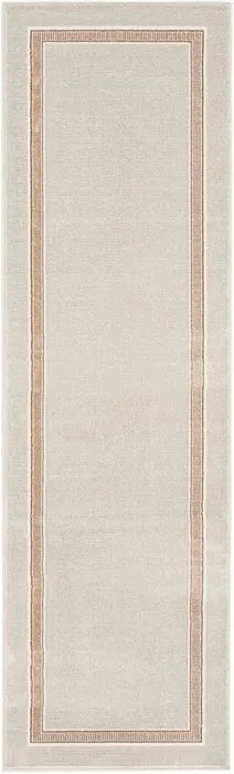 Glitz GLZ08 Ivory/Cream Rug - Rug & Home