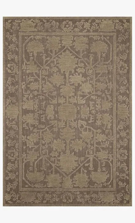 Gloria GLO-01 Bark/Khaki Rug - Rug & Home