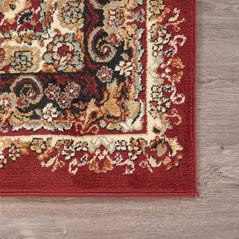 Grace LR81112 Red / Black Rug
