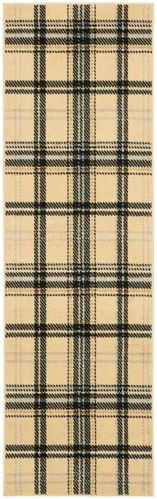 Grafix GRF03 Cream/Black Rug