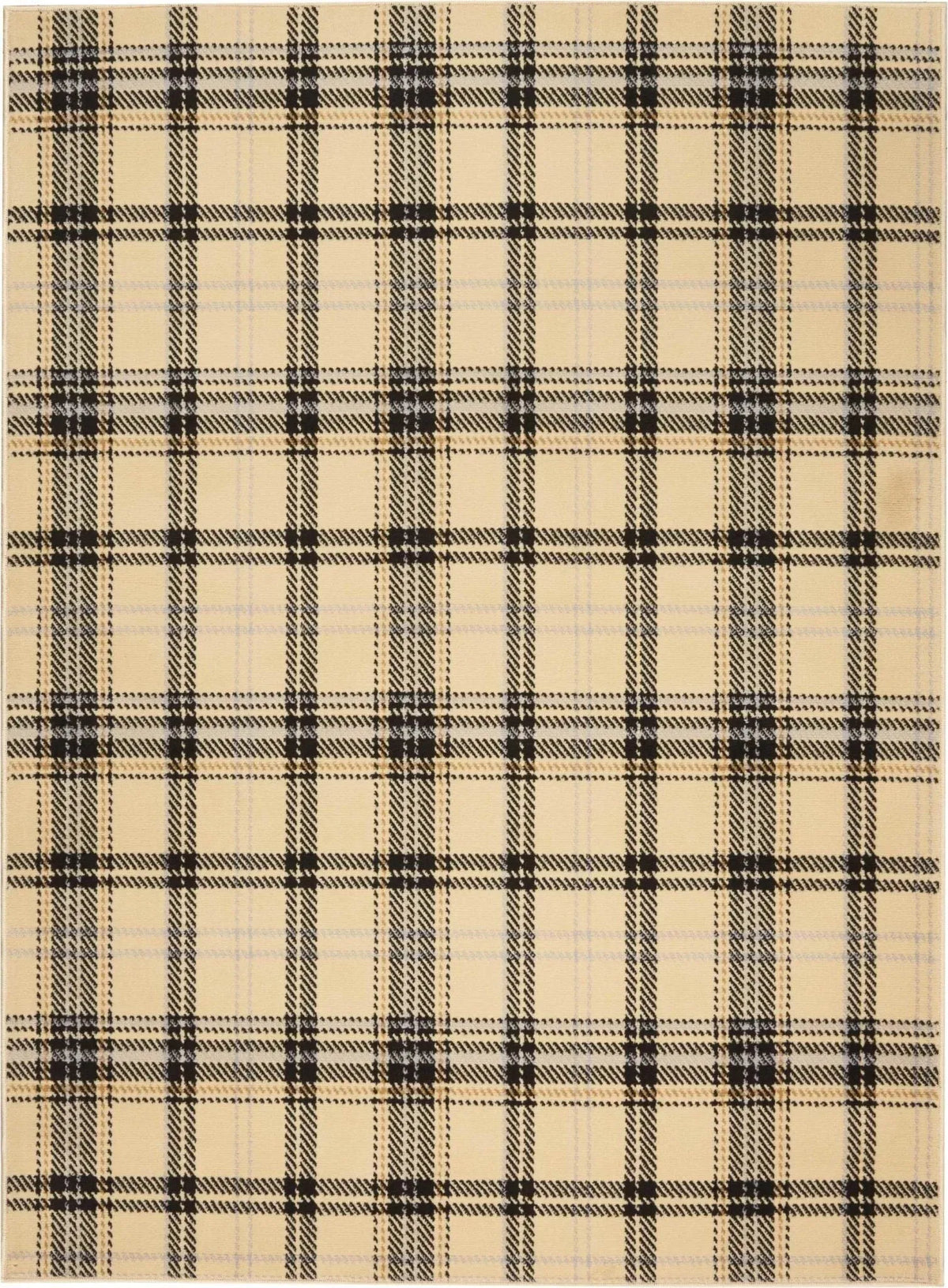 Grafix GRF03 Cream/Black Rug