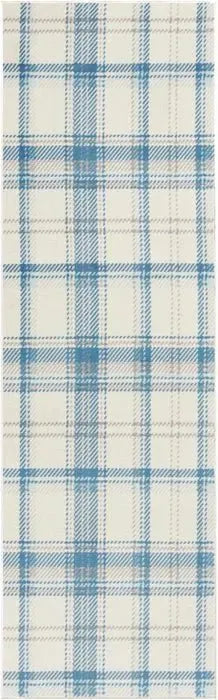 Grafix GRF03 Ivory/Blue Area Rug