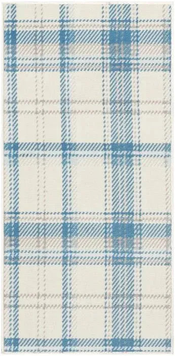 Grafix GRF03 Ivory/Blue Area Rug