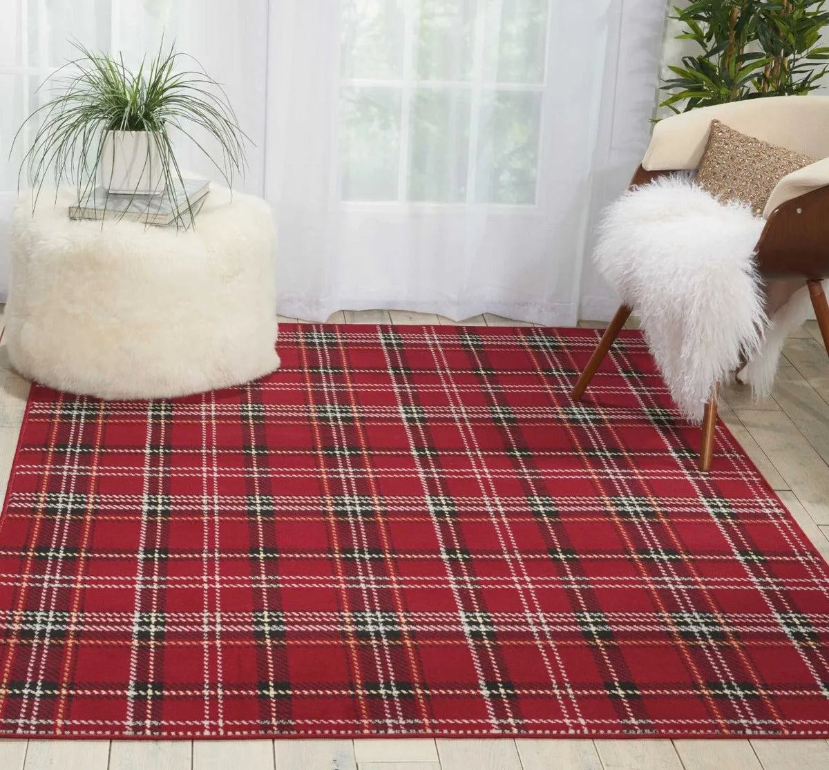 Grafix Grf03 Red Rug - Rug & Home