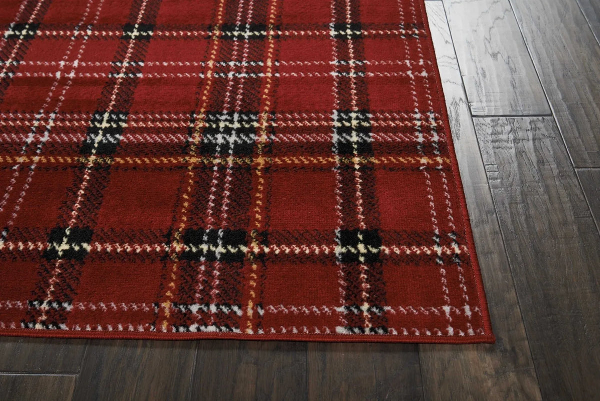 Grafix Grf03 Red Rug - Rug & Home