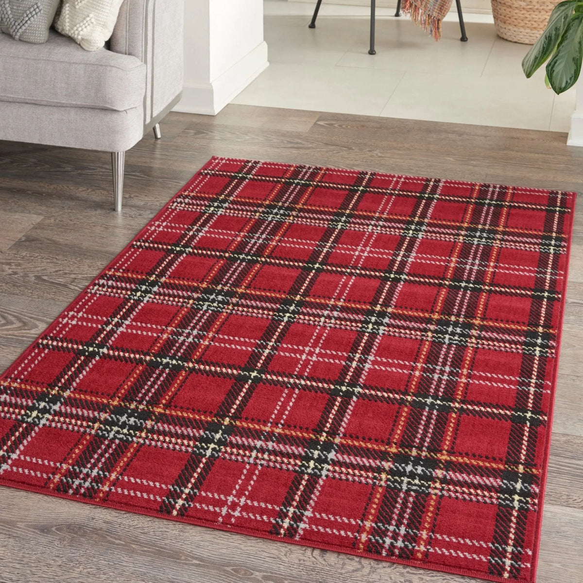 Grafix Grf03 Red Rug - Rug & Home