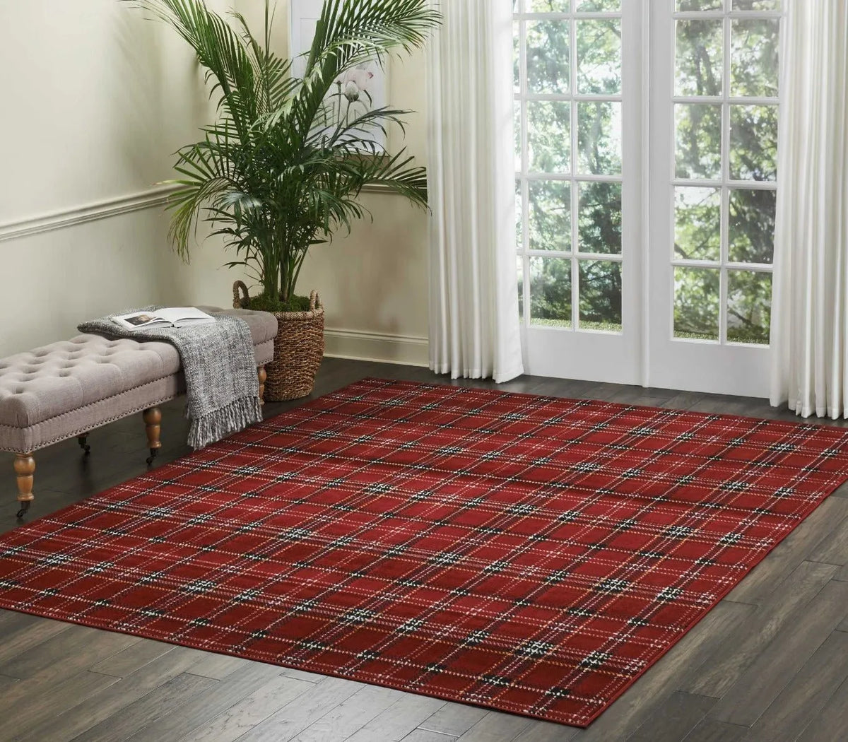 Grafix Grf03 Red Rug - Rug & Home