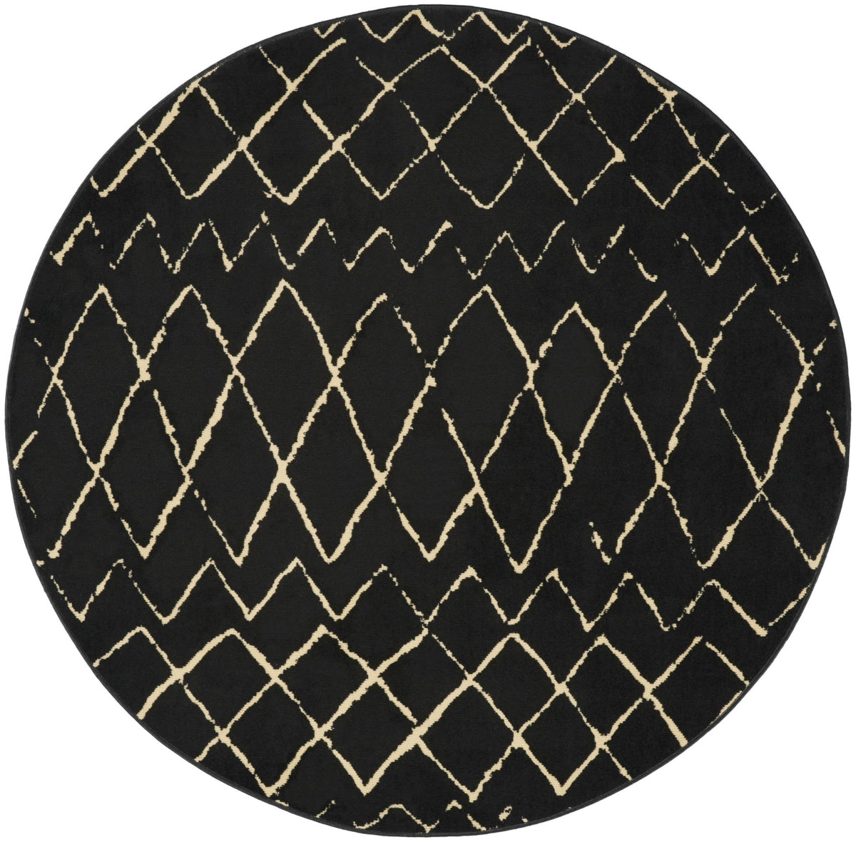 Grafix Grf04 Black Rug - Rug & Home