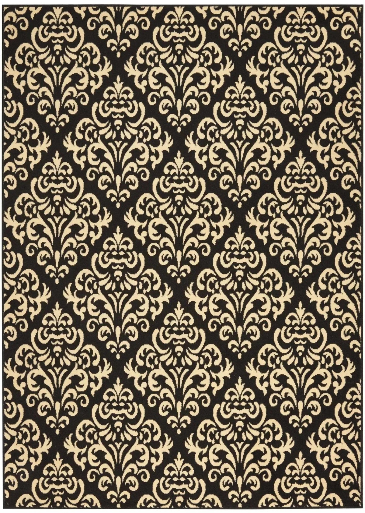 Grafix GRF06 Black Rug