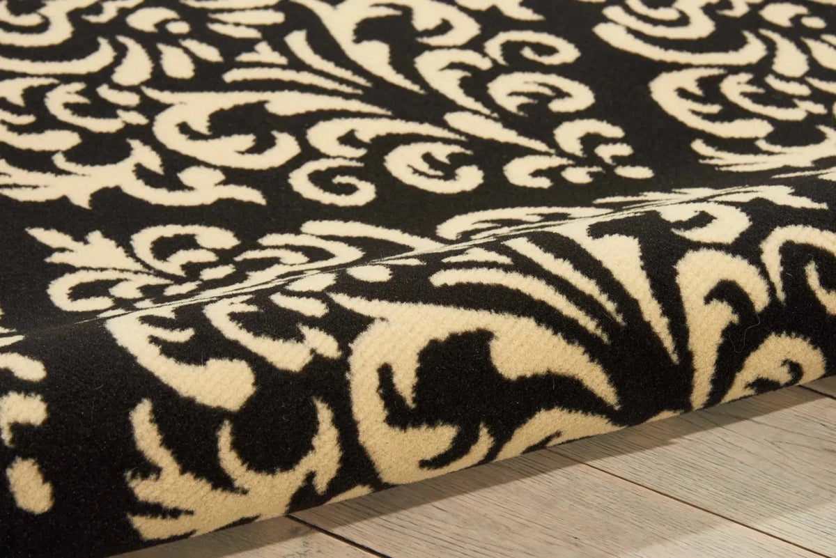 Grafix GRF06 Black Rug