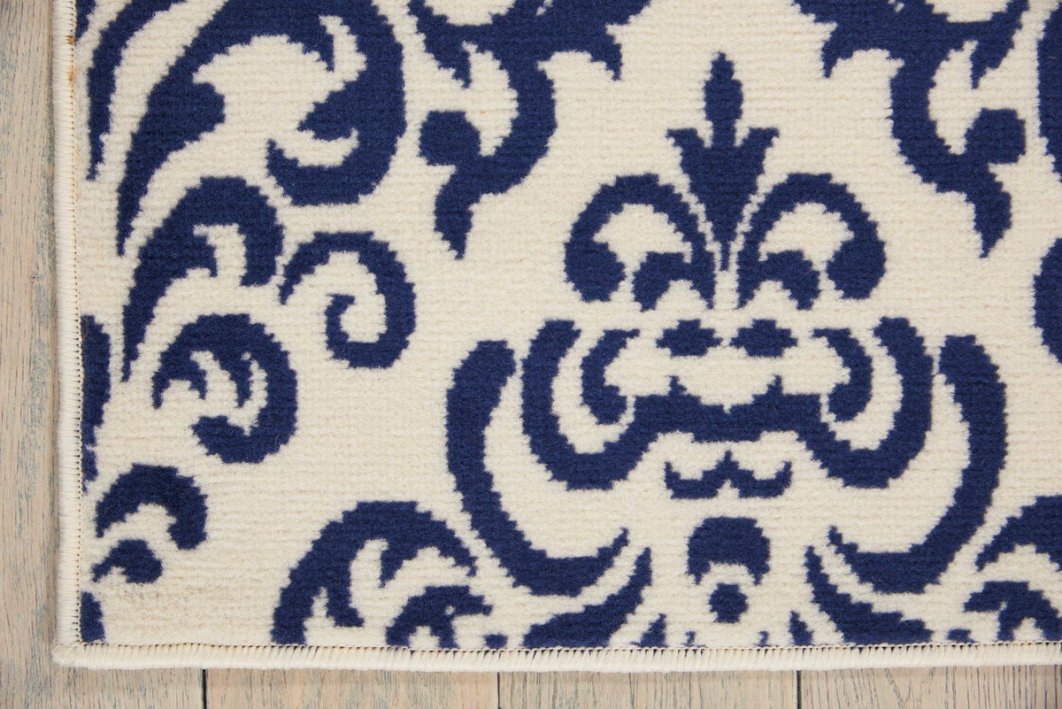 Grafix Grf06 White Blue Rug - Rug & Home