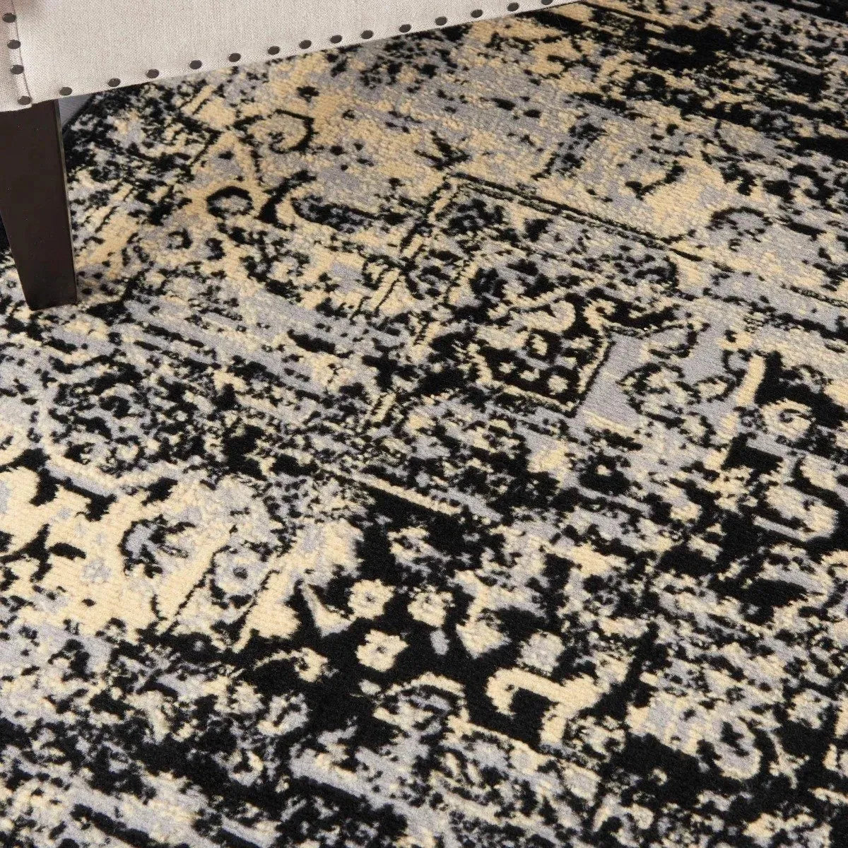 Grafix Grf14 Black Rug
