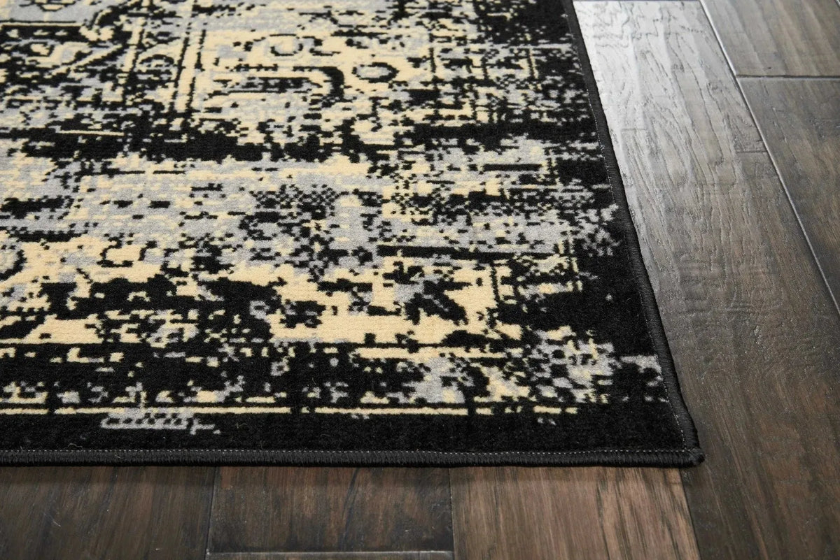 Grafix Grf14 Black Rug