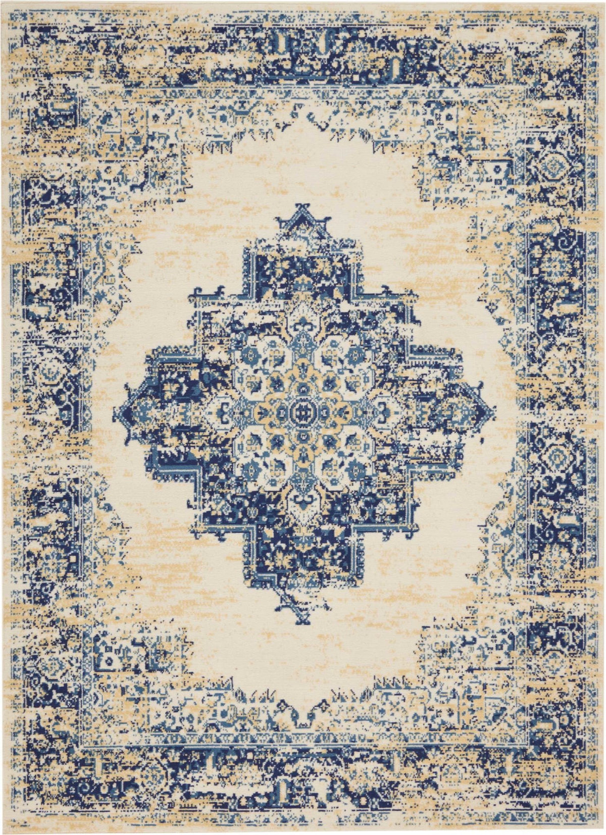 Grafix GRF14 White Rug - Rug & Home