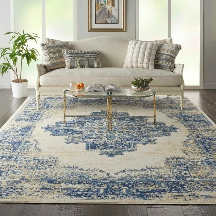 Grafix GRF14 White Rug - Rug & Home