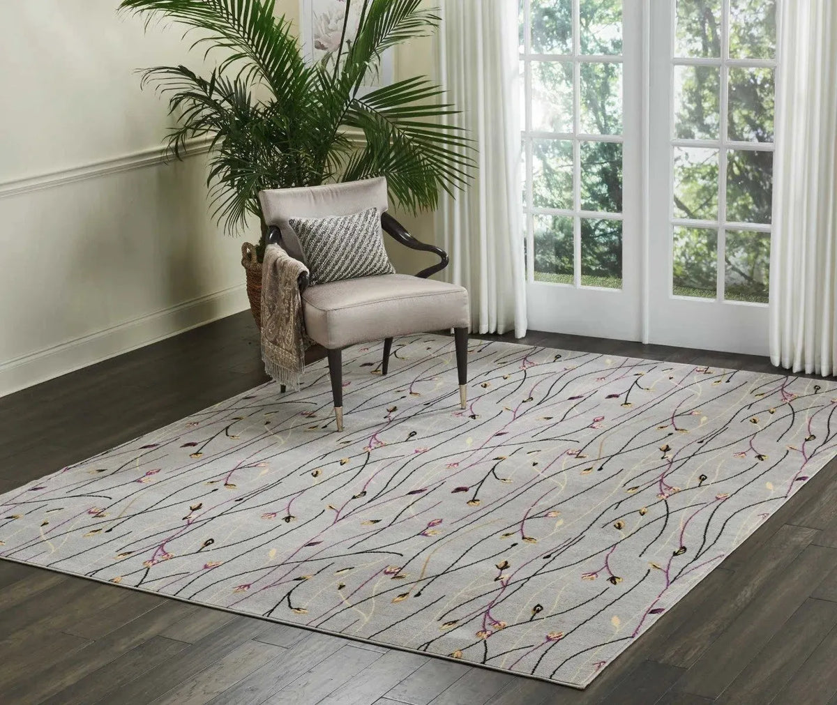Grafix Grf15 Grey Rug