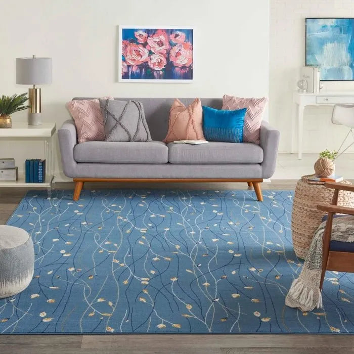 Grafix GRF15 Light Blue Rug - Rug & Home