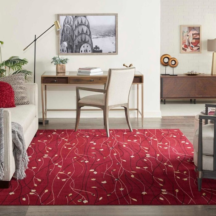 Grafix GRF15 Red Rug - Rug & Home