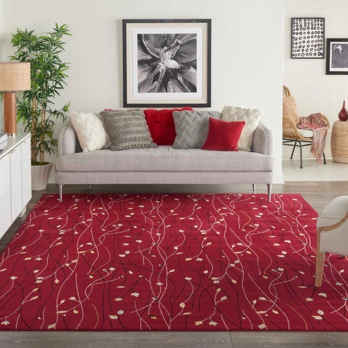 Grafix GRF15 Red Rug - Rug & Home