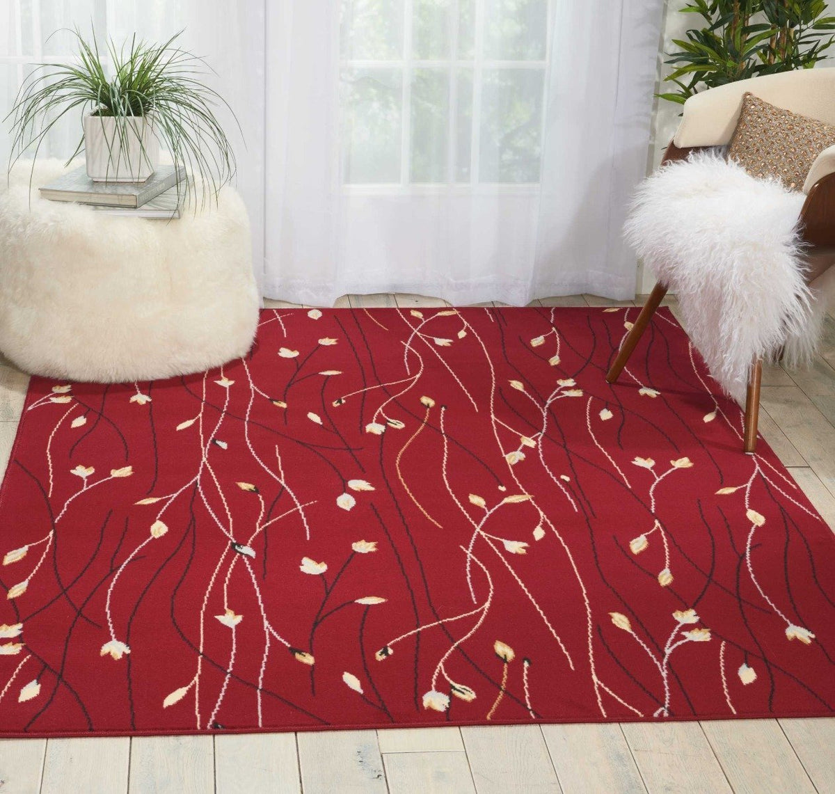 Grafix Grf15 Red Rug - Rug & Home