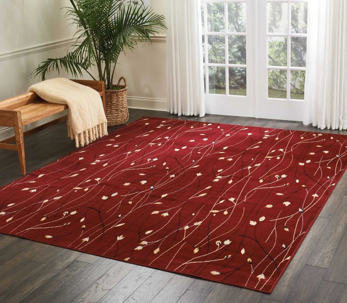 Grafix Grf15 Red Rug - Rug & Home