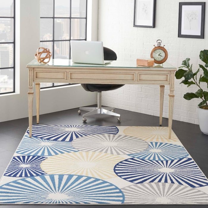 Grafix GRF20 White Rug - Rug & Home