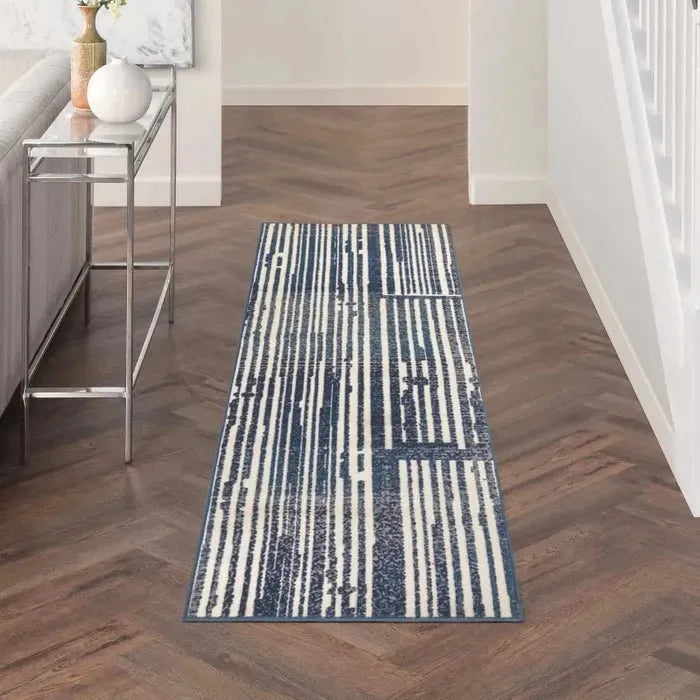 Grafix GRF42 Blue/Grey Area Rug
