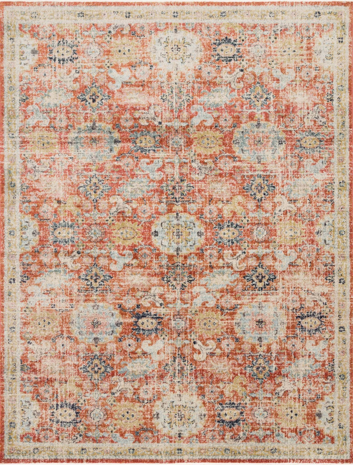 Graham by Magnolia Home GRA-05 Persimmon/Multi Rug - Rug & Home