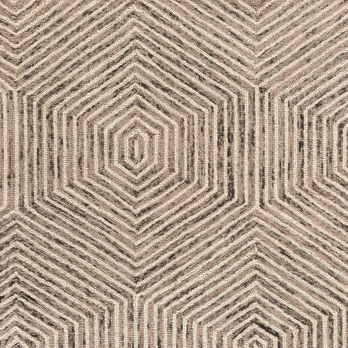 Gramercy 1607 Honeycomb Ivory Rug - Rug & Home