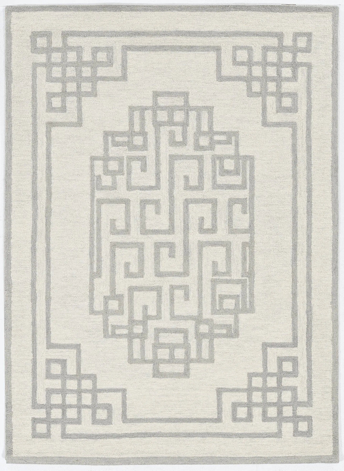 Gramercy 1612 Maysville Ivory Grey Rug - Rug & Home