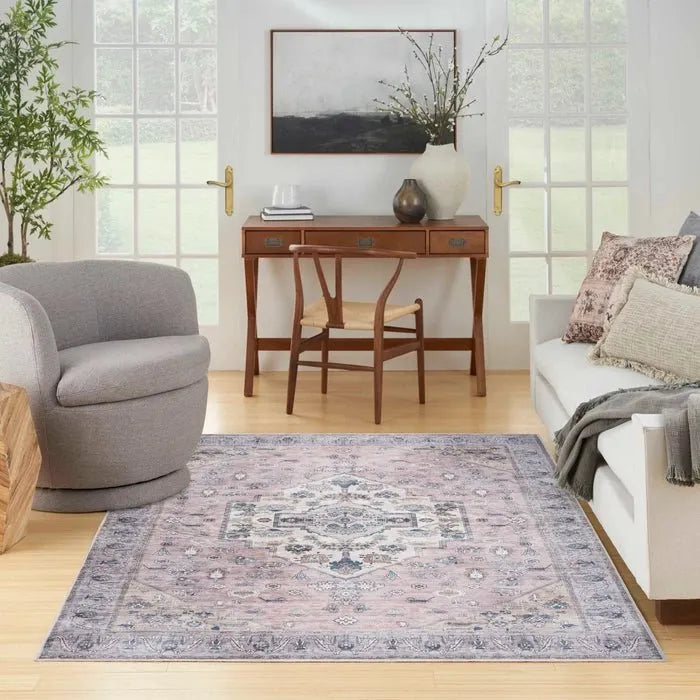 Grand Washables GRW03 Blush Rug - Rug & Home