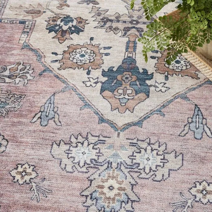 Grand Washables GRW03 Blush Rug - Rug & Home