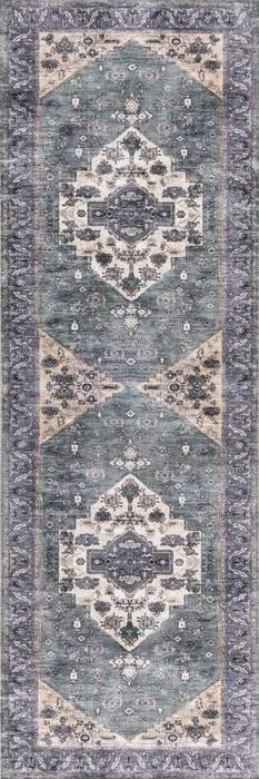 Grand Washables GRW03 Teal/Blue Rug - Rug & Home