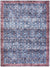 Grand Washables GRW06 Blue/Brick Rug - Rug & Home