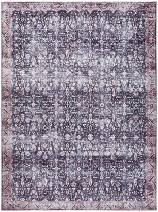 Grand Washables GRW06 Navy/Ivory Rug - Rug & Home