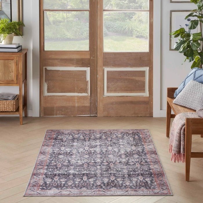 Grand Washables GRW06 Navy/Ivory Rug - Rug & Home