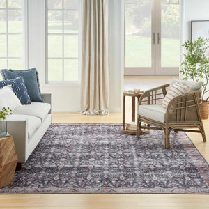 Grand Washables GRW06 Navy/Ivory Rug - Rug & Home