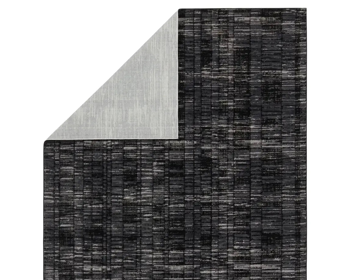 Graphite GRA05 Black/Grey Rug