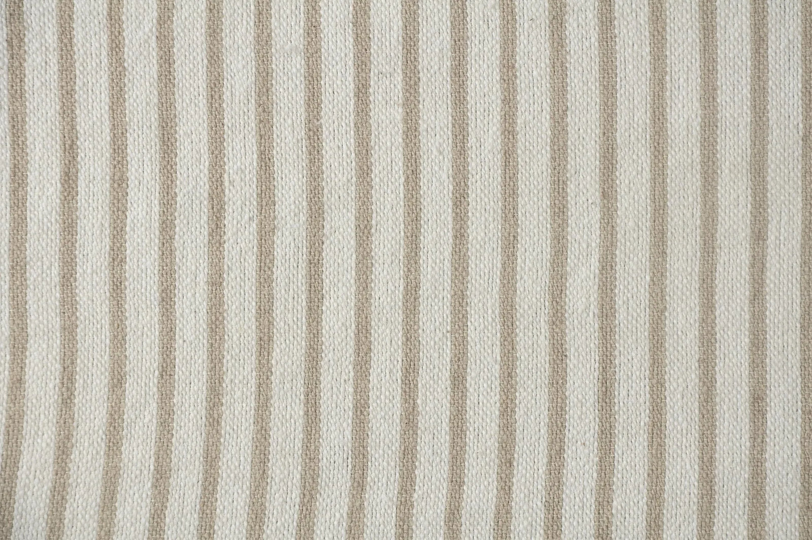 Gray and Ivory Striped Tasseled LR80178 Throw Blanket - Rug & Home