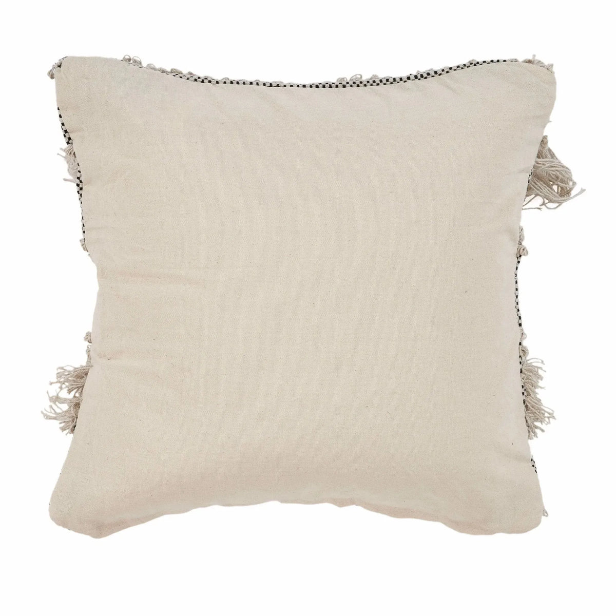 Gray Over tufted Farmhouse LR07319 Throw Pillow