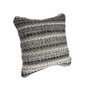 Grayscale Weave LR07358 Throw Pillow - Rug & Home