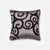 Grey / Black Square P0010 Pillow - Rug & Home