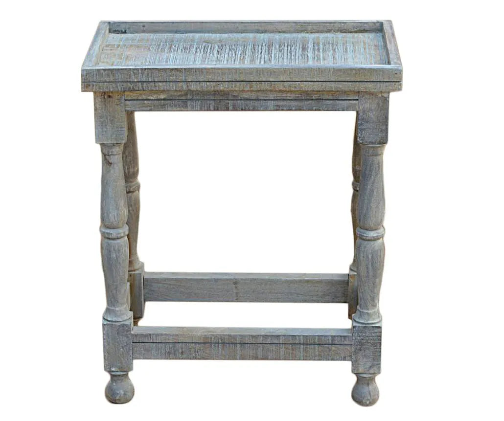 Grey Mango End Table - Rug & Home