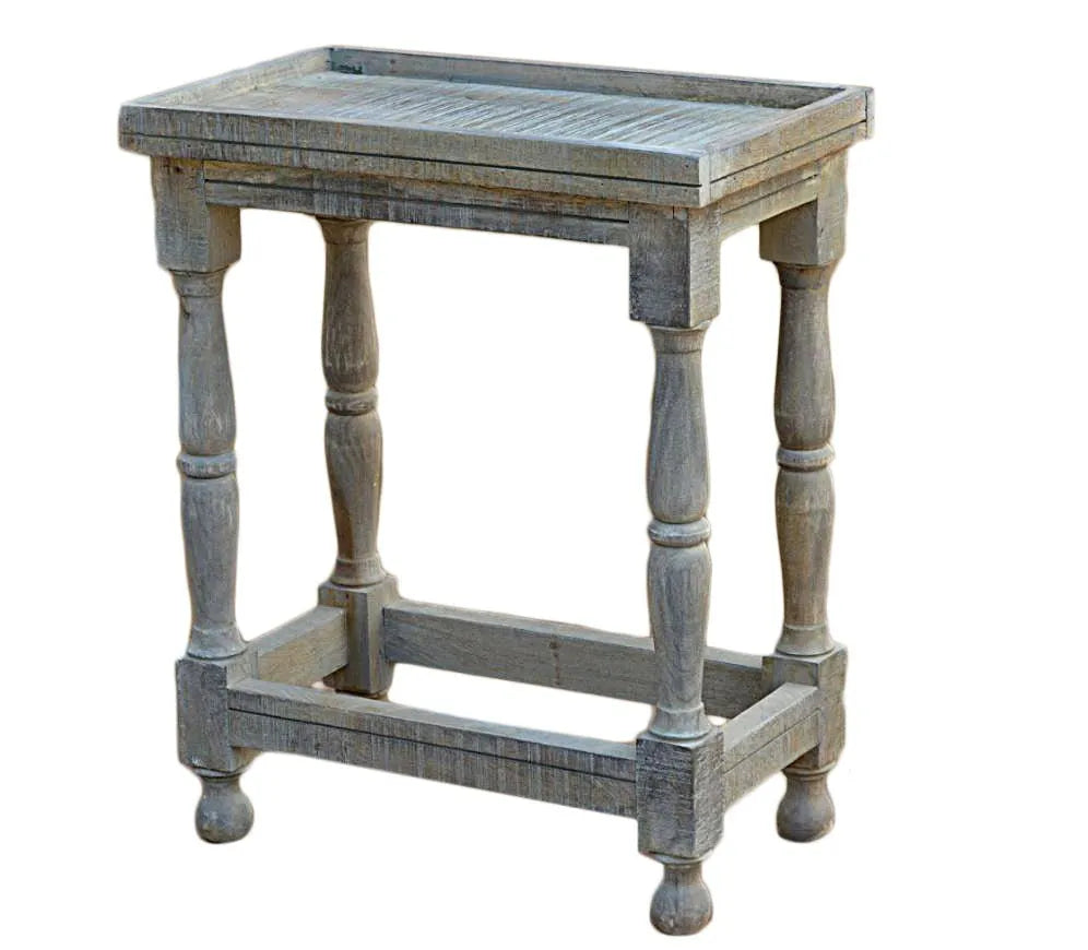 Grey Mango End Table - Rug & Home