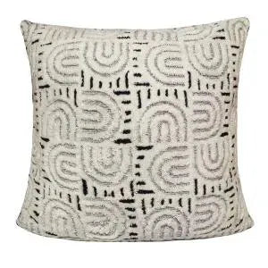 Groove 08245WHT White/Blue Pillow