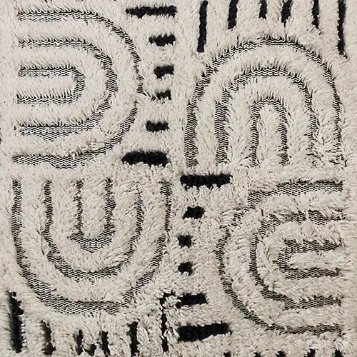 Groove 08245WHT White/Blue Pillow