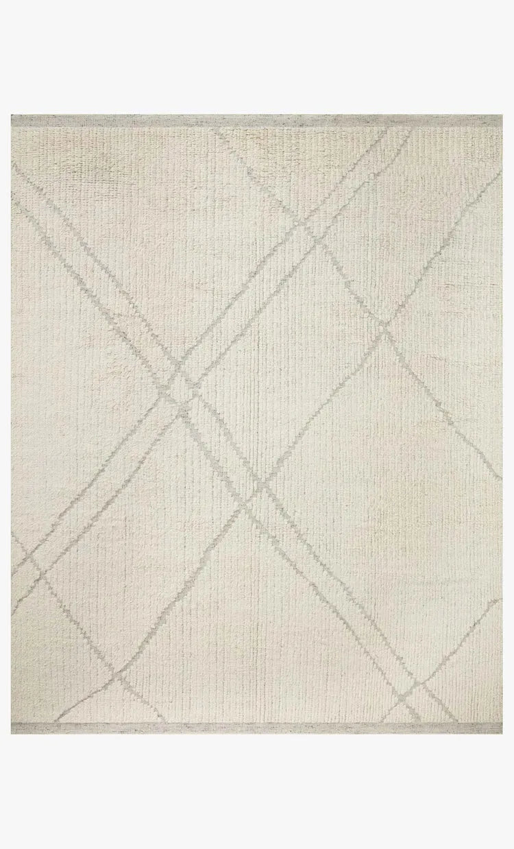 Gwyneth GWY-03 Ivory/Silver Rug - Rug & Home