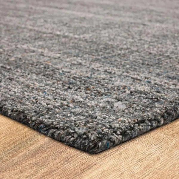 Haberdasher Rg175 964 Haberdasher Graphite Rug - Rug & Home