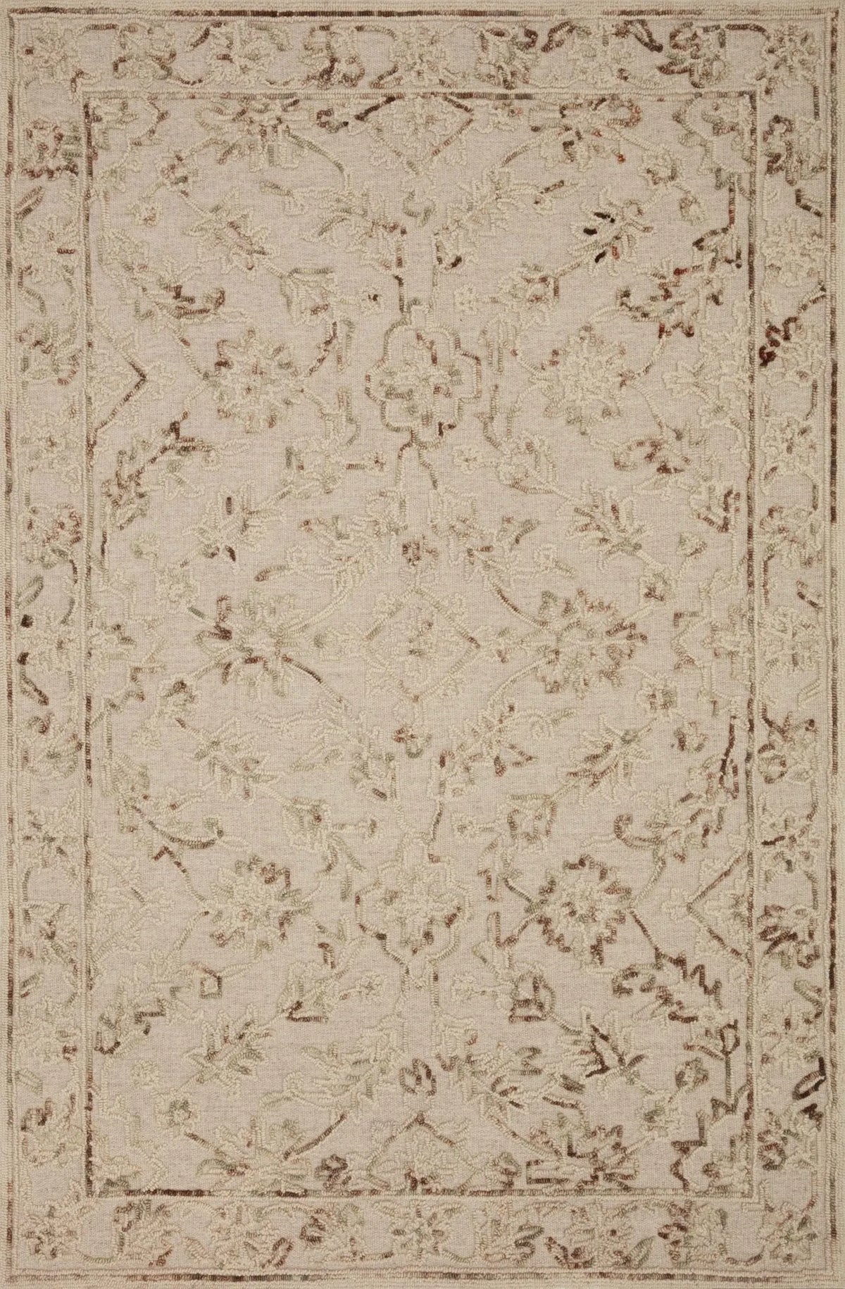 Halle Hae-02 Natural/Sage Rug - Rug & Home